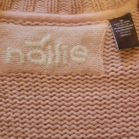 Pacsun Nollie Mock Neck Zippered Sweater Size M - Picture 5 of 7